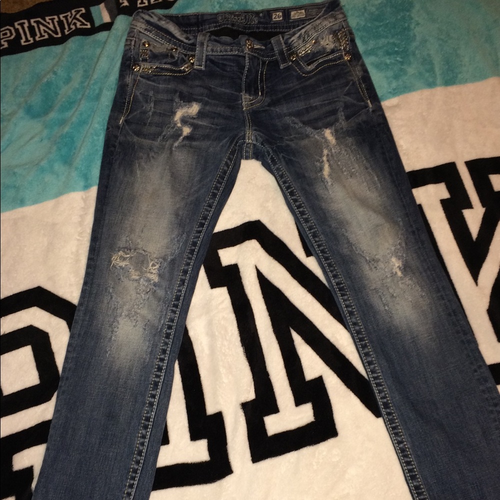 Perfect Condition Miss Me Jeans Sz 26x39